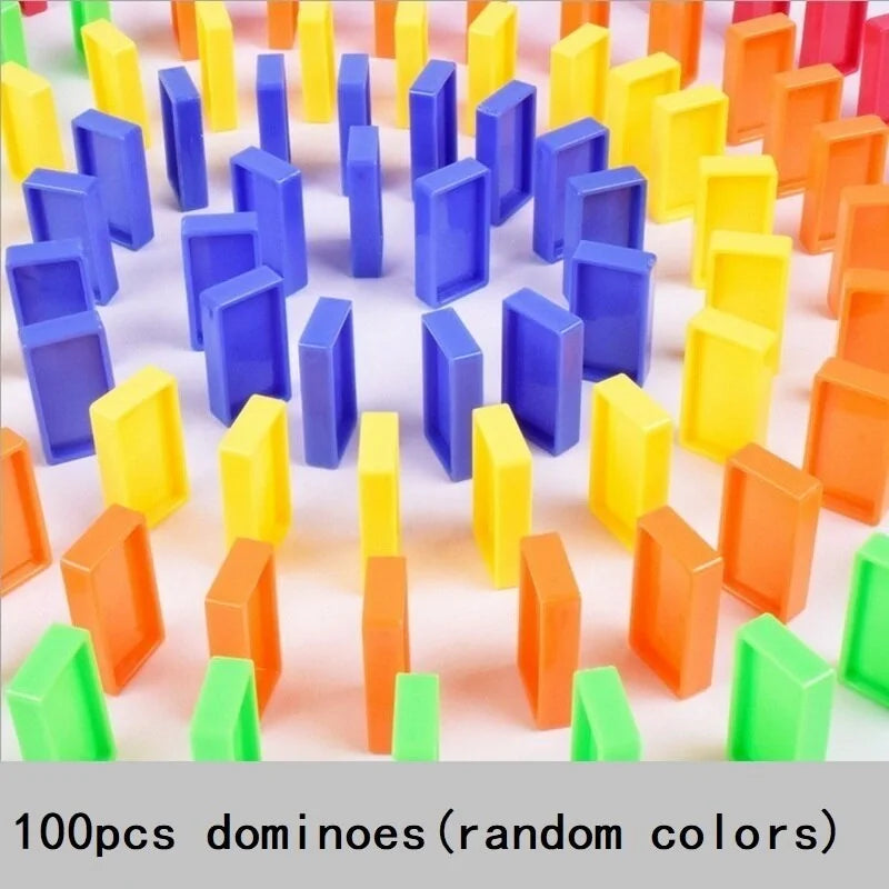 100 Piece Domino Train Set