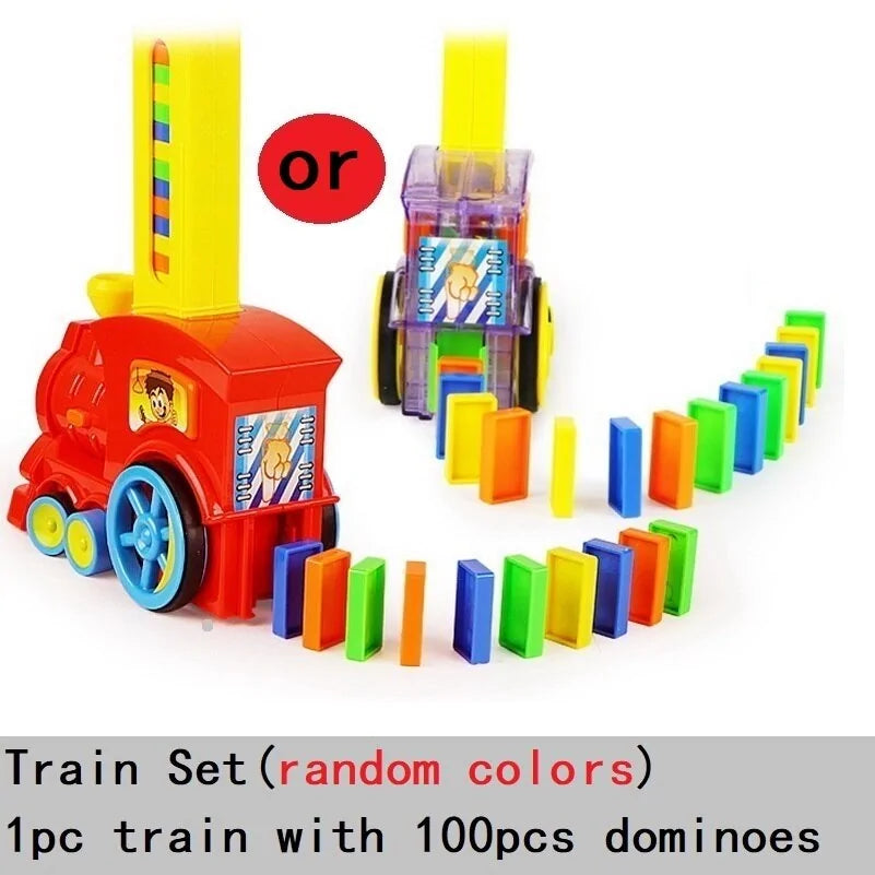 100 Piece Domino Train Set